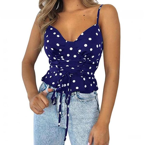 women's tanks & camis bow tie polka dot print camisole summer sleeveless v-neck casual ladies vest pullover female d30, White
women's tanks & camis bow tie polka dot print camisole summer sleeveless v-neck casual ladies vest pullover female d30, White