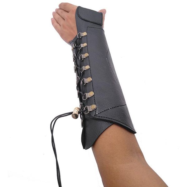 bow and arrow accessories archery protective gear leather armband punk wide wristband elbow & knee pads, Black;gray
bow and arrow accessories archery protective gear leather armband punk wide wristband elbow & knee pads, Black;gray
