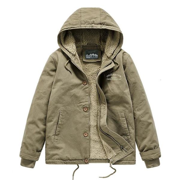 down & parkas drop winter thicken warm cotton coats men's lamb wool hooded oversized outerwear male plus velvet padded jackets u2jg, Black
down & parkas drop winter thicken warm cotton coats men's lamb wool hooded oversized outerwear male plus velvet padded jackets u2jg, Black