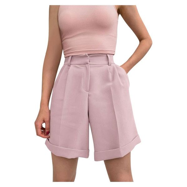 women's shorts women 2021 straight leg solid color high waist with zipper button pockets ladies summer clothes casual loose short pants, White;black
women's shorts women 2021 straight leg solid color high waist with zipper button pockets ladies summer clothes casual loose short pants, White;black