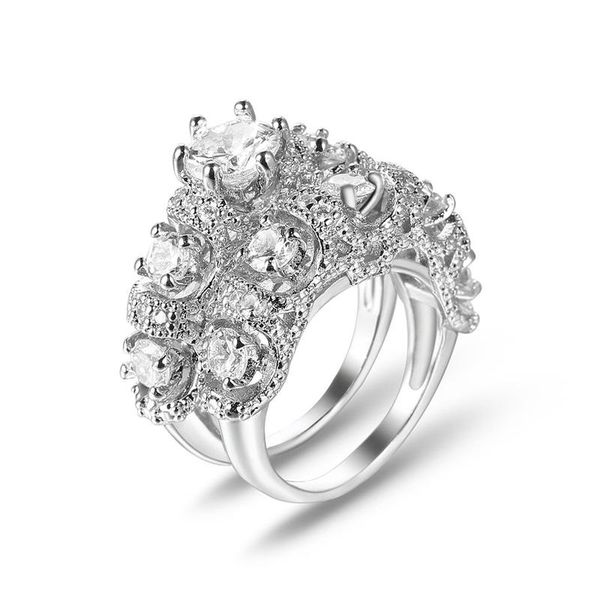 wedding rings 2021 party engagement anniversary women fashion gift ring zircon jewelry engraved 925 female set, Slivery;golden
wedding rings 2021 party engagement anniversary women fashion gift ring zircon jewelry engraved 925 female set, Slivery;golden