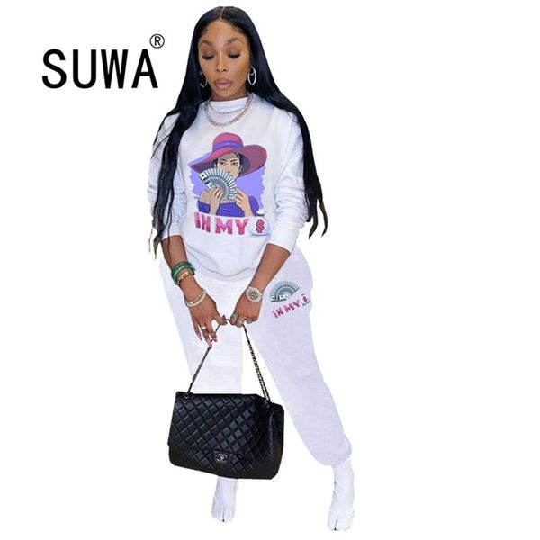 fashion casual colorful sports long sleeve two-piece track suit for women two piece outfits sweatshirt baggy pants wholesale 210525, White
fashion casual colorful sports long sleeve two-piece track suit for women two piece outfits sweatshirt baggy pants wholesale 210525, White