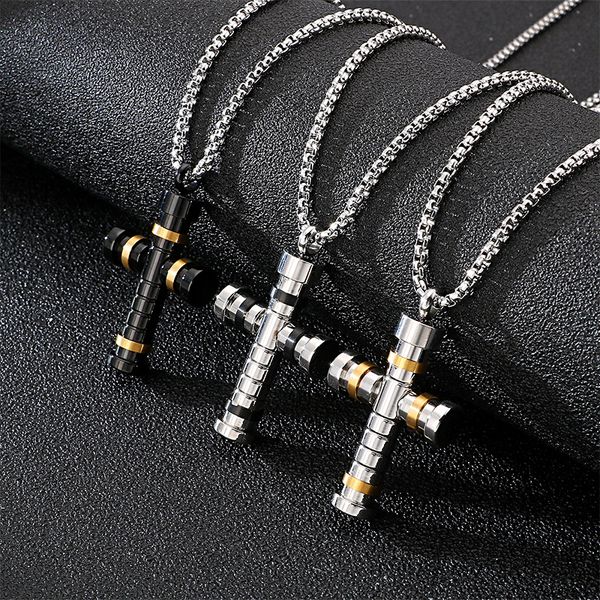 budrovky wholesale fashion titanium steel cross pendant boys necklace accessories dropshippingdio chan contact, Silver
budrovky wholesale fashion titanium steel cross pendant boys necklace accessories dropshippingdio chan contact, Silver