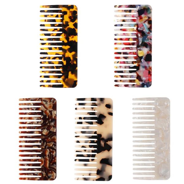 styles fashion acetate hair combs wide tooth comb hairdressing colorful brush for women girls styling tool brushes, Silver
styles fashion acetate hair combs wide tooth comb hairdressing colorful brush for women girls styling tool brushes, Silver