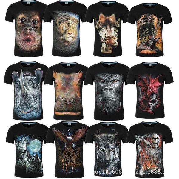 summer new short sleeve t-shirt men's 3d personality rock metal hip hop t-shirt plus large half sleeve men's shirt, White;black
summer new short sleeve t-shirt men's 3d personality rock metal hip hop t-shirt plus large half sleeve men's shirt, White;black