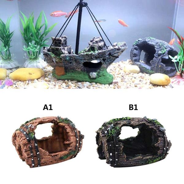 decorations synthetic resin aquarium landscaping decors fish tank hiding cave artificial barrel accessories diy home decoration
decorations synthetic resin aquarium landscaping decors fish tank hiding cave artificial barrel accessories diy home decoration