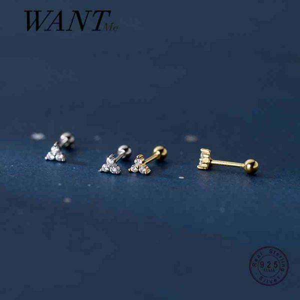 wantme genuine 925 sterling silver romantic three petal flower mini cute stud earrings for women girl charming party jewelry 210507, Golden;silver
wantme genuine 925 sterling silver romantic three petal flower mini cute stud earrings for women girl charming party jewelry 210507, Golden;silver