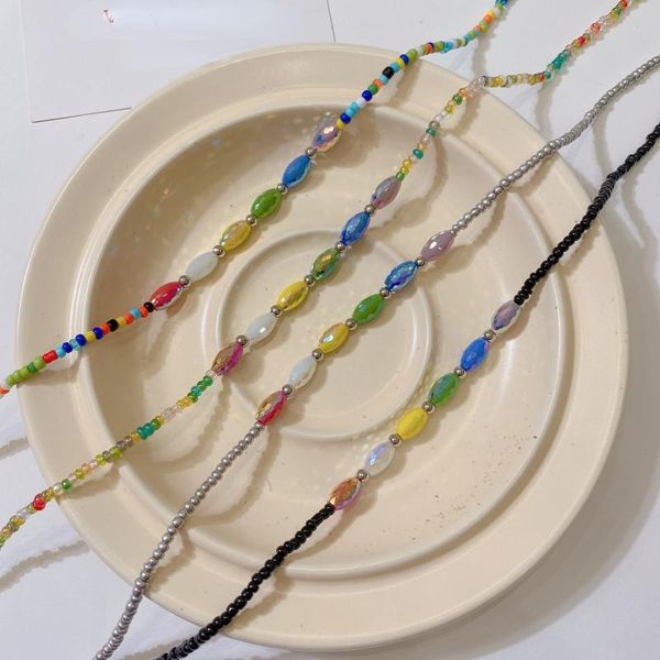 pendant necklaces cute pearl clavicle chain beads strand choker necklace women string collar charm colorful handmade bohemia collier femme, Silver
pendant necklaces cute pearl clavicle chain beads strand choker necklace women string collar charm colorful handmade bohemia collier femme, Silver