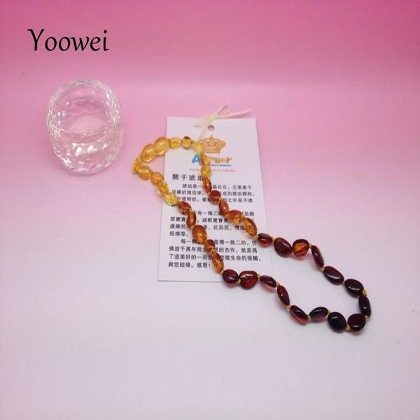 chains yoowei 32cm amber necklace for baby olive shape beads factory unique design bean small natural teething jewelry kid gift, Silver
chains yoowei 32cm amber necklace for baby olive shape beads factory unique design bean small natural teething jewelry kid gift, Silver