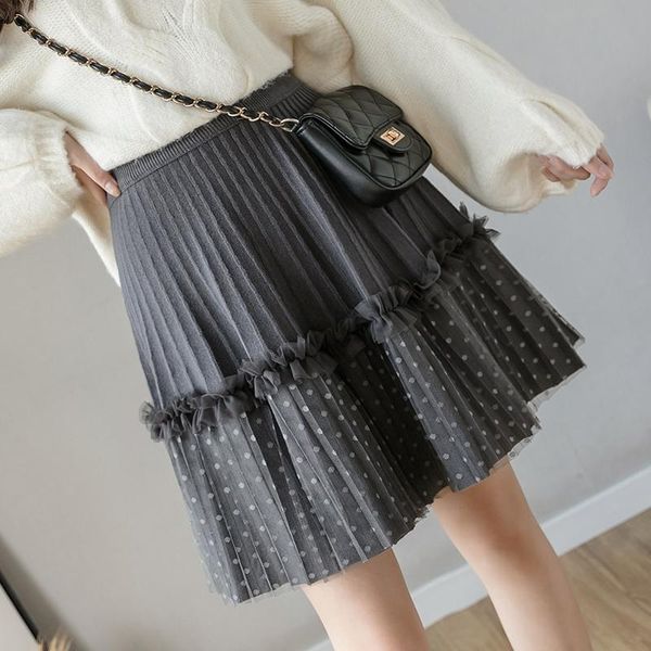 skirts high waist princess gauze japanese soft girl short skirt black knitting a-line pleated big swing umbrella
skirts high waist princess gauze japanese soft girl short skirt black knitting a-line pleated big swing umbrella
