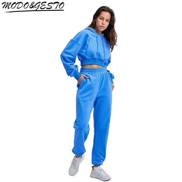 casual fashion sport suit women style 2 pcs sweatshirt with pants stylish comfortable women's two piece, White
casual fashion sport suit women style 2 pcs sweatshirt with pants stylish comfortable women's two piece, White