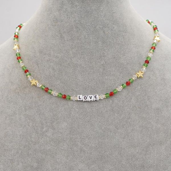 pendant necklaces crystal handmade beaded necklace women's jewelry letter christmas accessories for girls gifts fashion 2021, Silver
pendant necklaces crystal handmade beaded necklace women's jewelry letter christmas accessories for girls gifts fashion 2021, Silver