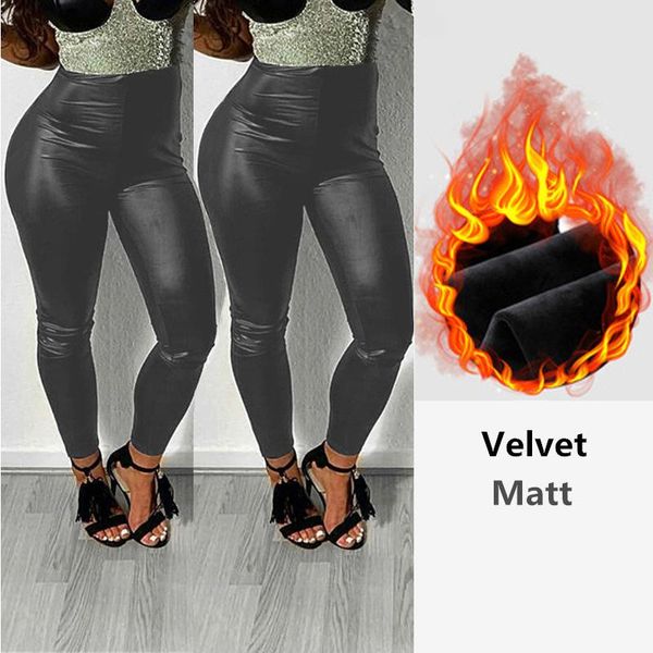 women's leggings pu leather women pants kalenmos autumn stretch hips long trousers elastic high waist club large size, Black
women's leggings pu leather women pants kalenmos autumn stretch hips long trousers elastic high waist club large size, Black