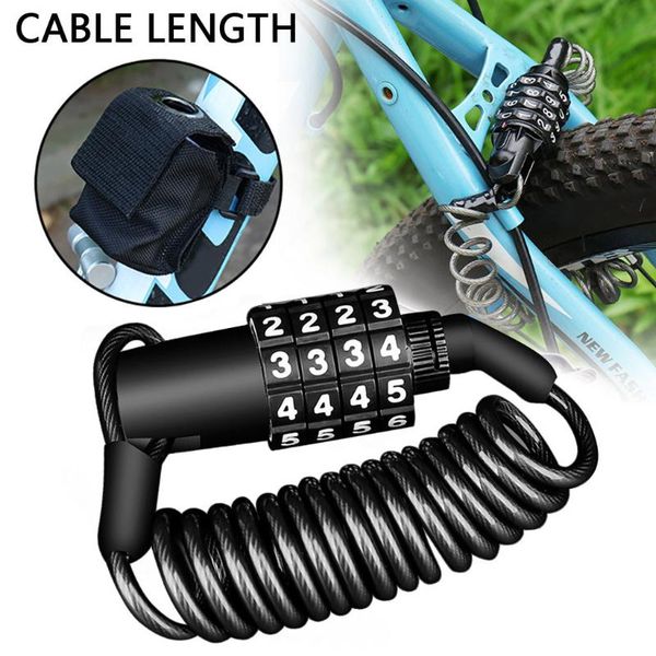 bike locks y25 bicycle lock high security 4 digit resettable combination coiling cable for outdoors accessories
bike locks y25 bicycle lock high security 4 digit resettable combination coiling cable for outdoors accessories
