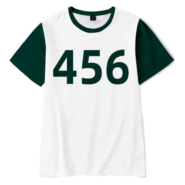 men's t-shirts squid game t-shirt women casual round neck number 456 218 six print short sleeve funny summer clothing tee shirts, White;black
men's t-shirts squid game t-shirt women casual round neck number 456 218 six print short sleeve funny summer clothing tee shirts, White;black
