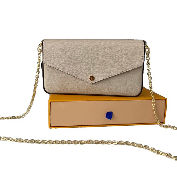 three item golden chain shoulder bags women cross body wallets genuine leather card coin purse brown handbags lady tote 3pcs set holder pock
three item golden chain shoulder bags women cross body wallets genuine leather card coin purse brown handbags lady tote 3pcs set holder pock