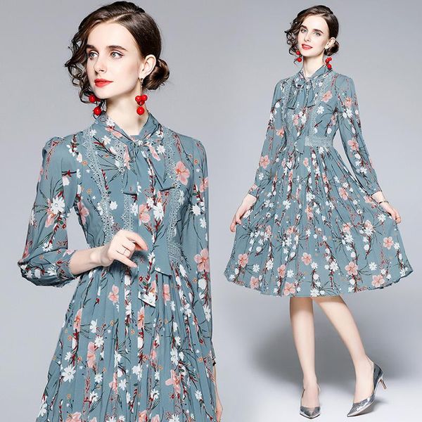 casual dresses spot shooting 5651-2021 autumn pleated waist closing slim dress printed chiffon, Black;gray
casual dresses spot shooting 5651-2021 autumn pleated waist closing slim dress printed chiffon, Black;gray