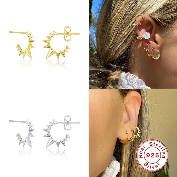 stud aide vintage rivet c shape earrings 925 sterling silver sunlight earring for women pendientes brincos aretes, Golden;silver
stud aide vintage rivet c shape earrings 925 sterling silver sunlight earring for women pendientes brincos aretes, Golden;silver