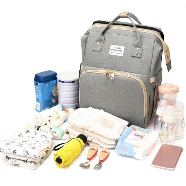 diaper bags multifunctional bag fashion mummy maternity nappy for baby care women folding backpack portable bed
diaper bags multifunctional bag fashion mummy maternity nappy for baby care women folding backpack portable bed