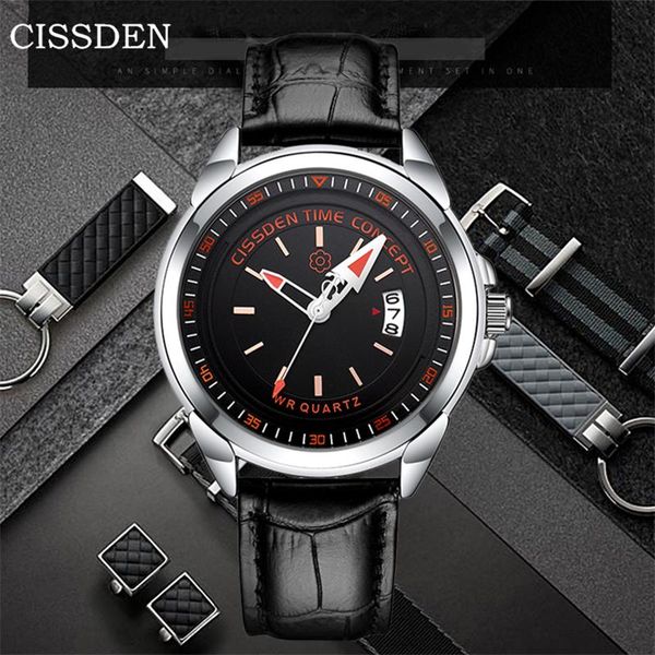wristwatches cissden men sports watches fashion casual chronograph wr quartz 2021 relogio masculino, Slivery;brown
wristwatches cissden men sports watches fashion casual chronograph wr quartz 2021 relogio masculino, Slivery;brown