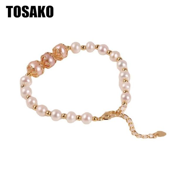link, chain tosako stainless steel bracelet irregular pearl women's titanium 2021 trend jewelry hand string, Black
link, chain tosako stainless steel bracelet irregular pearl women's titanium 2021 trend jewelry hand string, Black