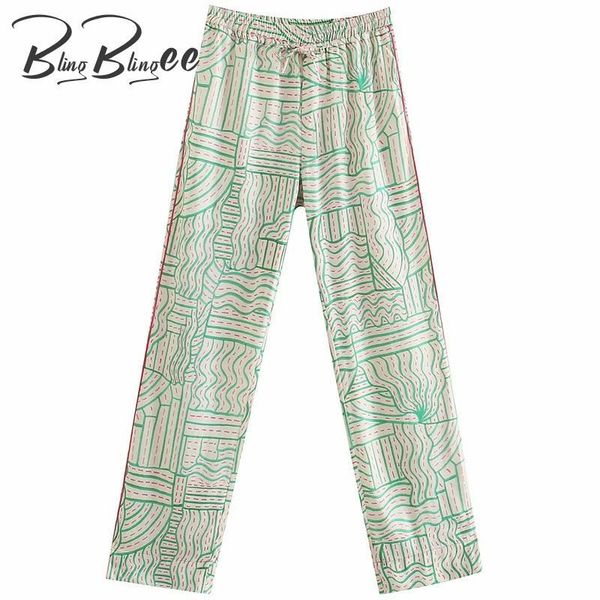 women's pants & capris blingblingee 2021 summer geometric print thin style contrast side striped elastic high waist casual women loose, Black;white
women's pants & capris blingblingee 2021 summer geometric print thin style contrast side striped elastic high waist casual women loose, Black;white