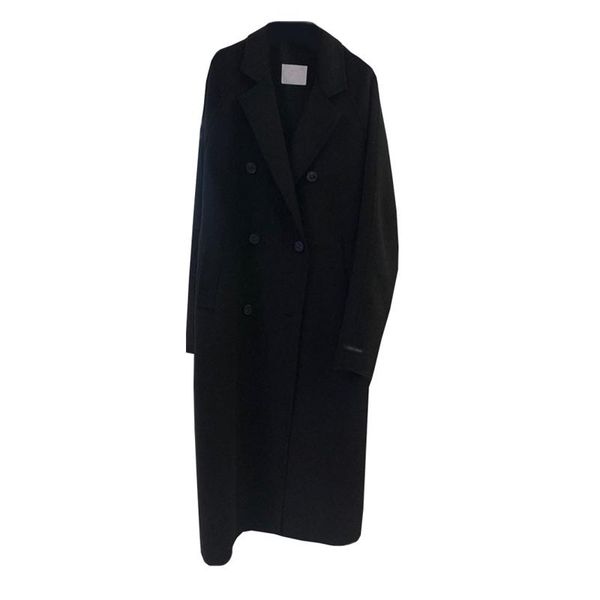 women's wool & blends wsyore autumn and winter women loose slim double-breasted long woolen coat female elegant wild jacket ns2782, Black
women's wool & blends wsyore autumn and winter women loose slim double-breasted long woolen coat female elegant wild jacket ns2782, Black
