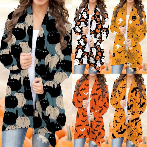 women's knits & tees harajuku graphic halloween cardigan animal cat pumpkin print gothic aesthetic coat women vintage casual, White
women's knits & tees harajuku graphic halloween cardigan animal cat pumpkin print gothic aesthetic coat women vintage casual, White