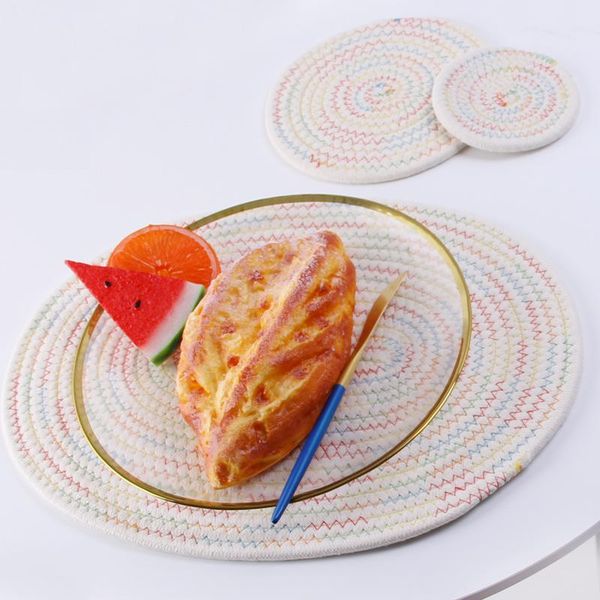 mats & pads handmade colored cotton rope braided baking thickened heat insulation anti-scalding placemat teacup pot plate bowl mat creative
mats & pads handmade colored cotton rope braided baking thickened heat insulation anti-scalding placemat teacup pot plate bowl mat creative