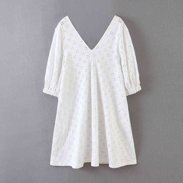 casual dresses women white es chic v-neck hollow out embroidery spring summer half sleeve loose ladies party evening dv4n, Black;gray
casual dresses women white es chic v-neck hollow out embroidery spring summer half sleeve loose ladies party evening dv4n, Black;gray