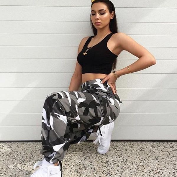 women's pants & capris women fashion camouflage jogger hip-hop military harem pantalon femme trouser ankle-length cotton camo, Black;white
women's pants & capris women fashion camouflage jogger hip-hop military harem pantalon femme trouser ankle-length cotton camo, Black;white