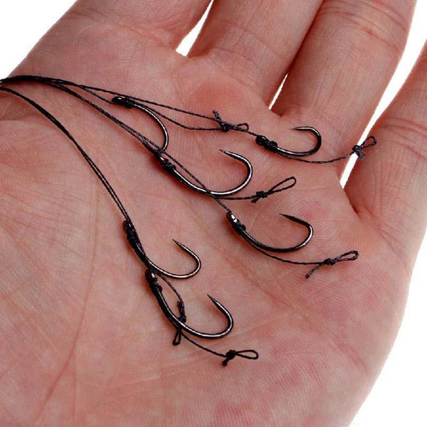 6pcs barbless size 6 8 10 carp fishing hook tackle hair rigs accessories tackles hooks
6pcs barbless size 6 8 10 carp fishing hook tackle hair rigs accessories tackles hooks
