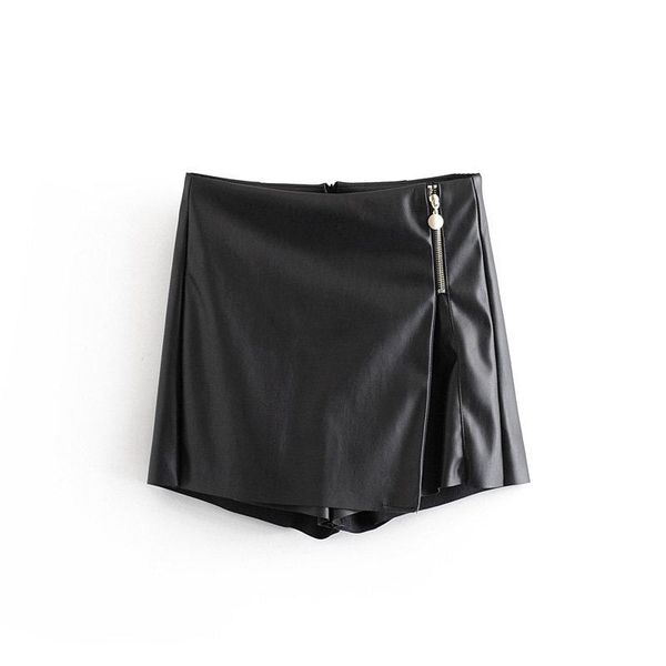women's shorts retro girl spring and autumn black skirt 2021 fashion motorcycle street trend, White;black
women's shorts retro girl spring and autumn black skirt 2021 fashion motorcycle street trend, White;black