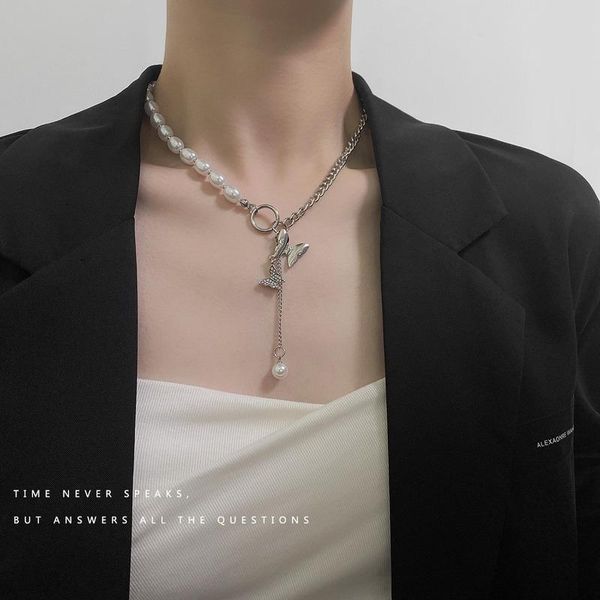 pendant necklaces butterfly necklace women splicing woman chain jewelry artificial pearl simplicity silver color metal collares
pendant necklaces butterfly necklace women splicing woman chain jewelry artificial pearl simplicity silver color metal collares