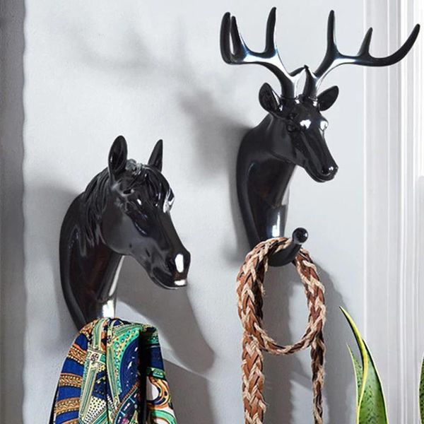 hooks & rails art animal head wall hook craft for hanging resin figurine creative decoration home decor accessories
hooks & rails art animal head wall hook craft for hanging resin figurine creative decoration home decor accessories