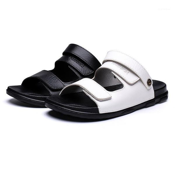 sandals men leather summer beach shoes men's sandal soft bottom male roman comfortable outdoor sneakers big size 39-451, Black
sandals men leather summer beach shoes men's sandal soft bottom male roman comfortable outdoor sneakers big size 39-451, Black