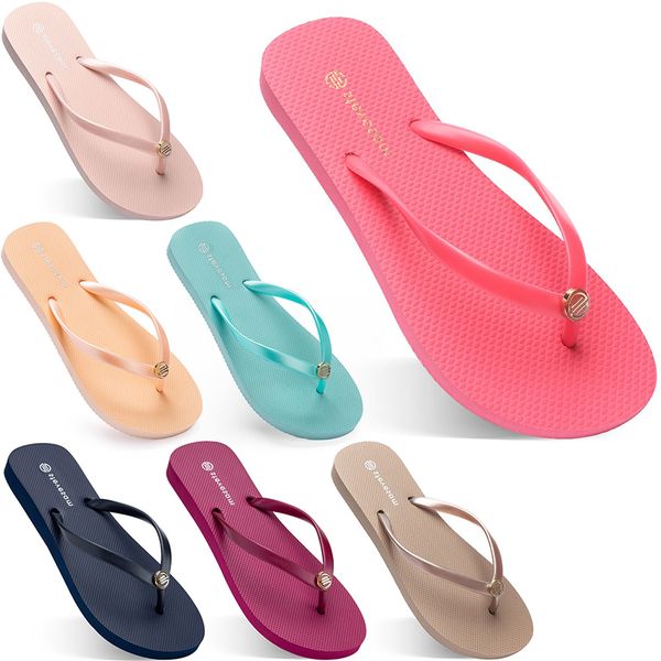 2021 summer flip flops women flat with seaside glazed blue beach slippers non-slip sand gray gold white foreign trade fourteen, Black
2021 summer flip flops women flat with seaside glazed blue beach slippers non-slip sand gray gold white foreign trade fourteen, Black