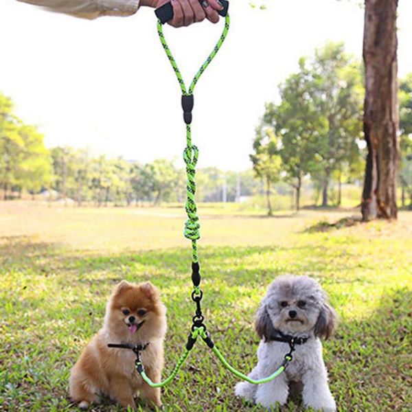 two dogs leash double twin lead walking dog nylon traction rope reflective explosion proof outdoor pet supplies collars & leashes
two dogs leash double twin lead walking dog nylon traction rope reflective explosion proof outdoor pet supplies collars & leashes
