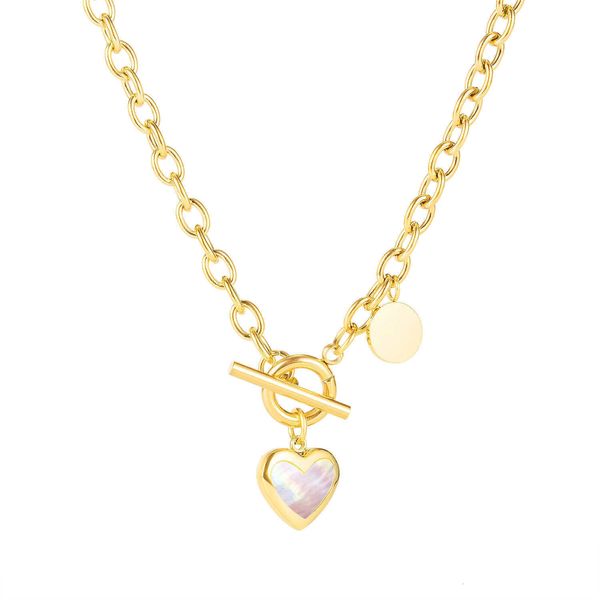 korean version net red ins simple versatile ot button love circle clavicle chain autumn and winter net red titanium steel necklace female, Silver
korean version net red ins simple versatile ot button love circle clavicle chain autumn and winter net red titanium steel necklace female, Silver