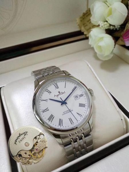 wristwatches men stainless steel sapphire automatic mechanical silver rose gold black rome watch, Slivery;brown
wristwatches men stainless steel sapphire automatic mechanical silver rose gold black rome watch, Slivery;brown