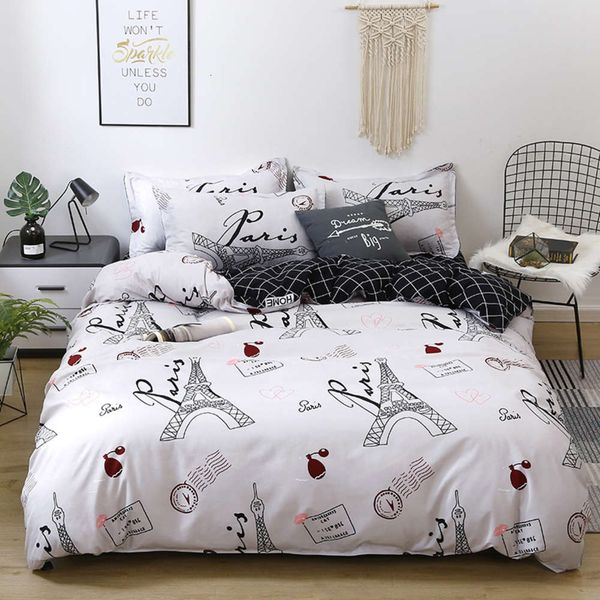 bed linings four piece matte set fashion simple double sheet quilt cover net red student dormitory bedding
bed linings four piece matte set fashion simple double sheet quilt cover net red student dormitory bedding