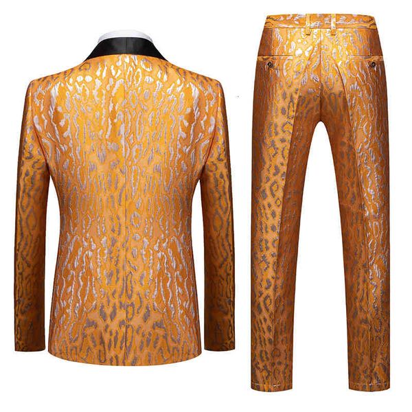 men's suits & blazers pyjtrl set of two men's pieces, banquet dress, tuxedo, wedding, groom, real, gold, jacquard with pants y8x1, White;black
men's suits & blazers pyjtrl set of two men's pieces, banquet dress, tuxedo, wedding, groom, real, gold, jacquard with pants y8x1, White;black