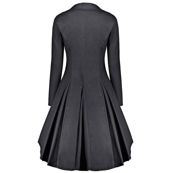 women's jackets gamiss autumn winter jacket women double breast plus size 5xl 4xl high low coat lapel long zip up solid womens outwear, Black;brown
women's jackets gamiss autumn winter jacket women double breast plus size 5xl 4xl high low coat lapel long zip up solid womens outwear, Black;brown