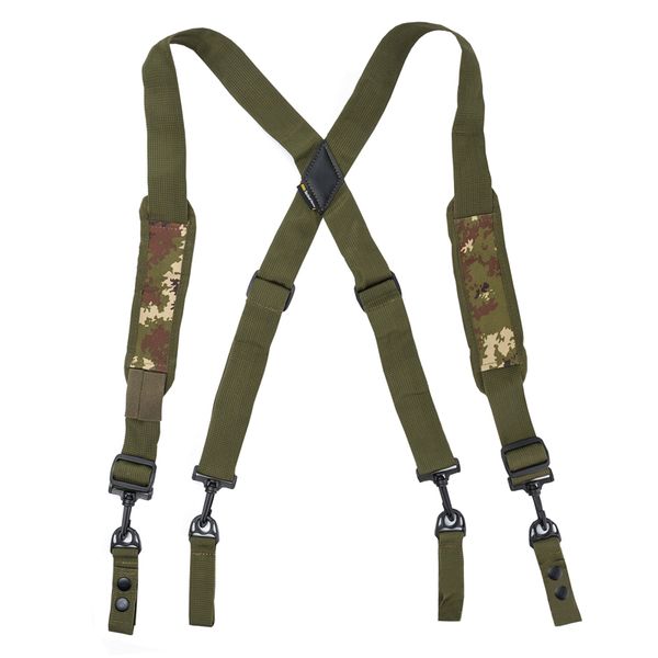 police suspenders camouflage war preparedness mans braces male outdoor straps suspender x back, Black;white
police suspenders camouflage war preparedness mans braces male outdoor straps suspender x back, Black;white