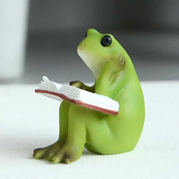 decorative objects & figurines frogs sculpture landscape realistic frog with stones ornaments miniature lifelike cute resin statue reading b
decorative objects & figurines frogs sculpture landscape realistic frog with stones ornaments miniature lifelike cute resin statue reading b