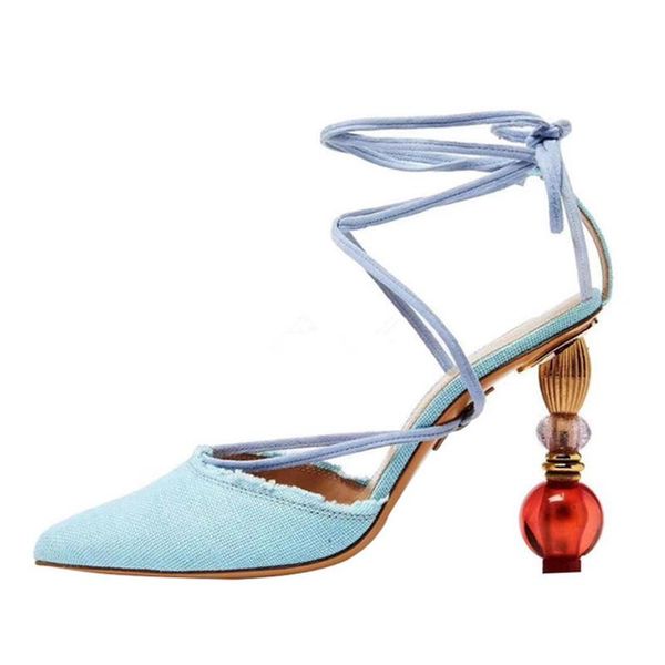 sandals 2021 summer fashion catwalk high-heeled pumps baotou lantern strange style heels ankle strap pointed toe women's shoes, Black
sandals 2021 summer fashion catwalk high-heeled pumps baotou lantern strange style heels ankle strap pointed toe women's shoes, Black