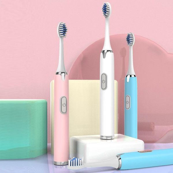 smart electric toothbrush vibration soft hair punch charging automatic ultrasonic trizone brush head