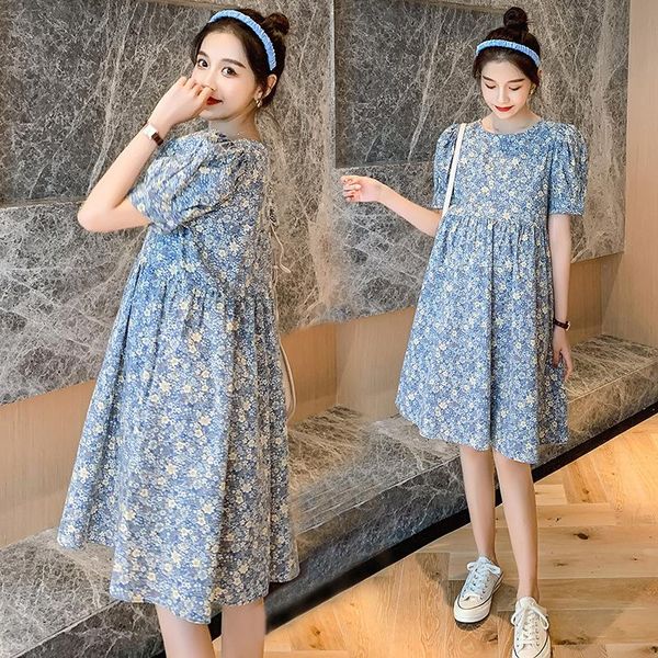 party dresses women dress french retro foam sleeve floral for plus size ruched clothing overside, White;black
party dresses women dress french retro foam sleeve floral for plus size ruched clothing overside, White;black