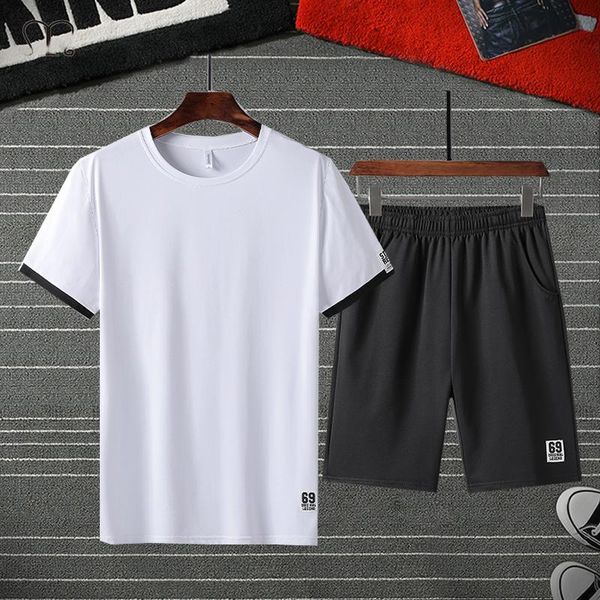 short set men summer sportswear sweatwear t-shirt+shorts two pieces suit male casual sleeve solid tracksuit 3xl 4xl men's tracksuits, Gray
short set men summer sportswear sweatwear t-shirt+shorts two pieces suit male casual sleeve solid tracksuit 3xl 4xl men's tracksuits, Gray