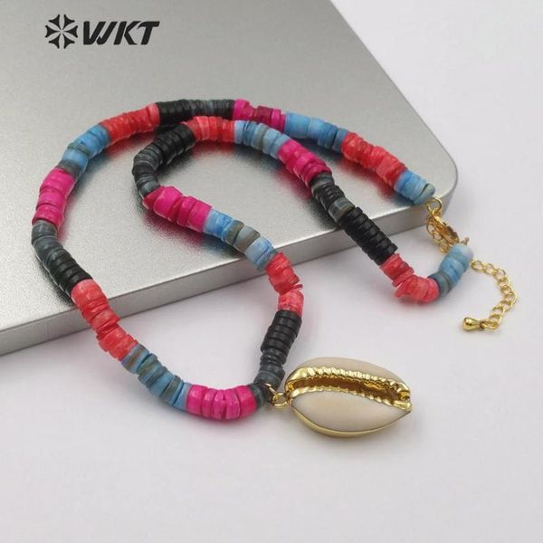 pendant necklaces wt-n1160 cowrie shell necklace multi color stones beaded cowry sea jewelry, Silver
pendant necklaces wt-n1160 cowrie shell necklace multi color stones beaded cowry sea jewelry, Silver